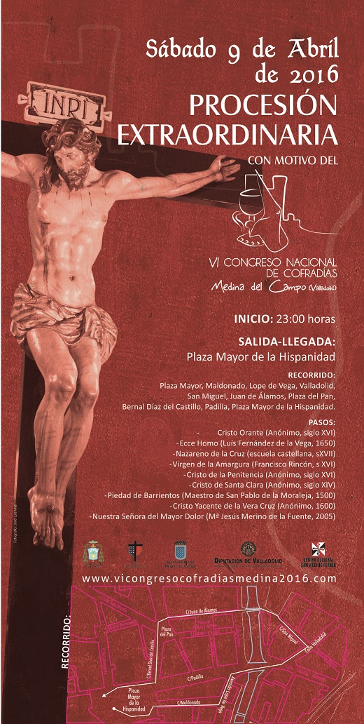 Cartel procesión extraordinaria congreso